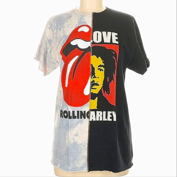 Frankenreiter Other - Grailed FraNkenreiter Fifty Fifty Tee Bob Marley X Rolling Stones Size Medium